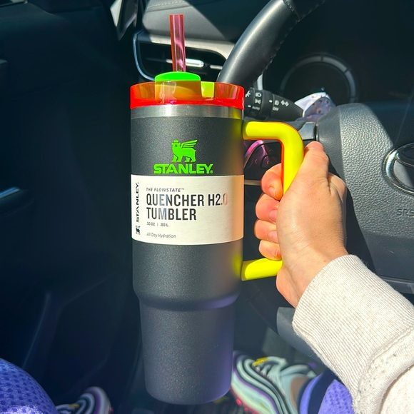 Black and Neon Stanley brand new never used!